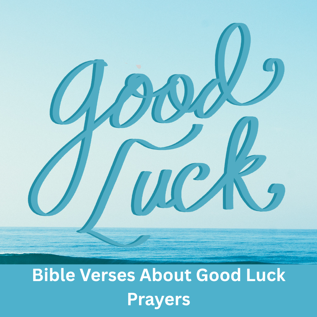 bible verses about good luck