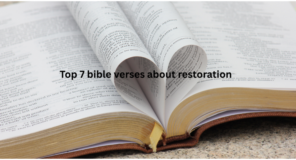 Bible Verses Assuring You That God Will Restore 7 Times What the Enemy Has Stolen