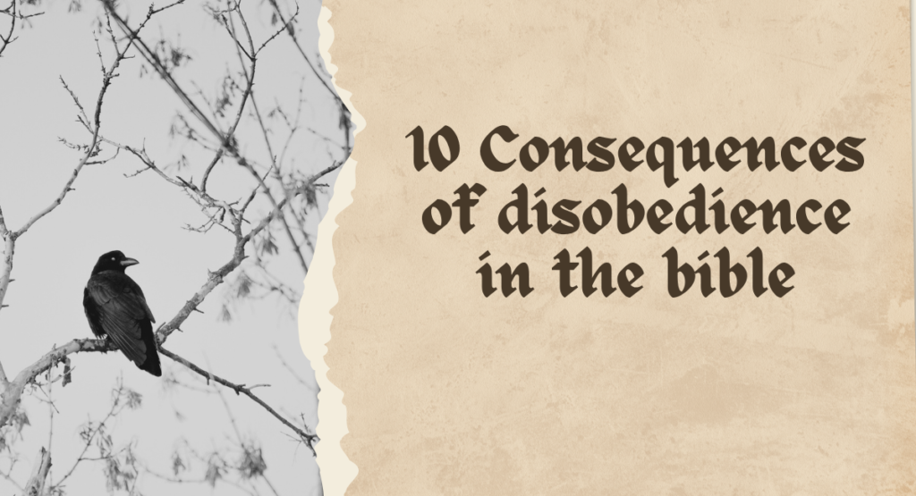 Bible Verses About the Consequences of Disobedience
