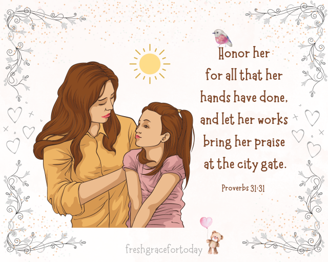 Bible Verses about Mother and Daughter Relationship