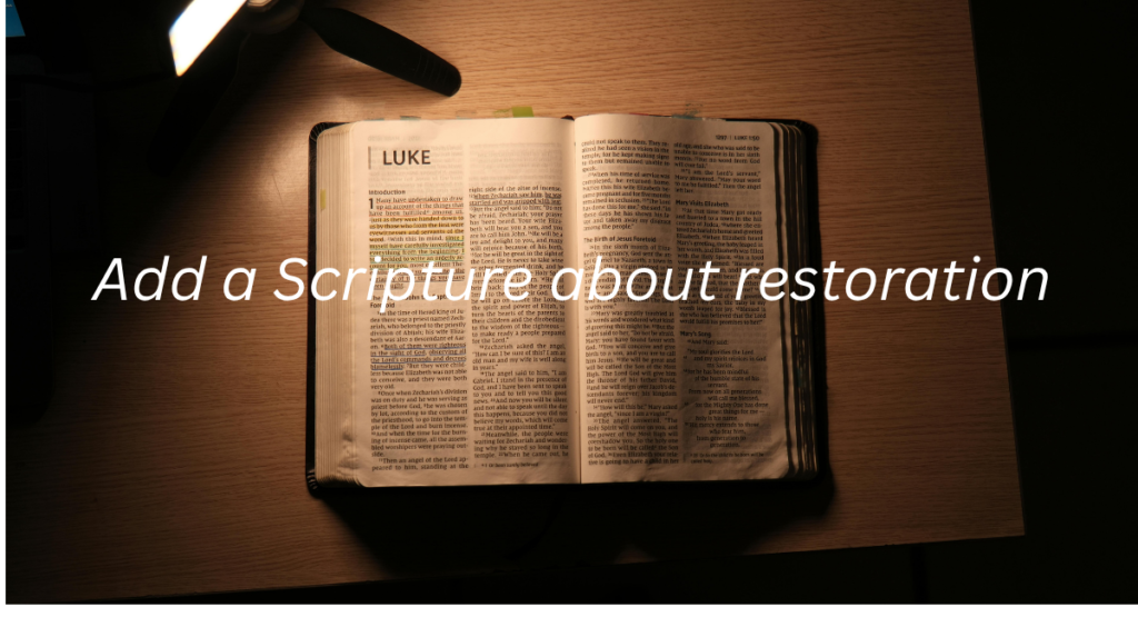 Bible Verses Assuring You That God Will Restore 7 Times What the Enemy Has Stolen