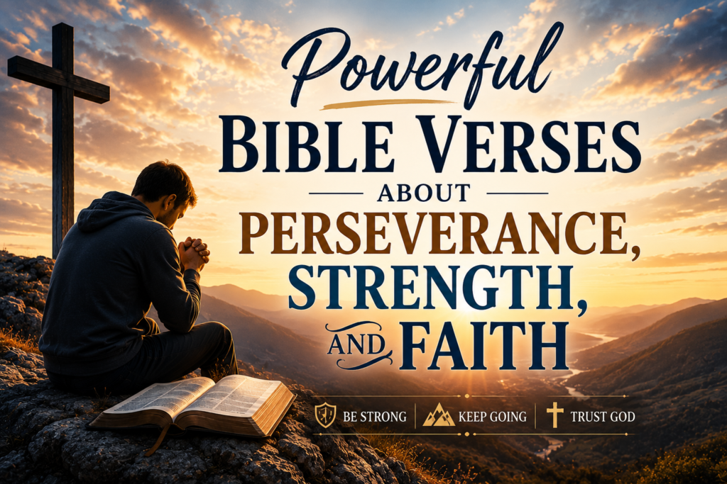 Bible Verses About Perseverance and Strength