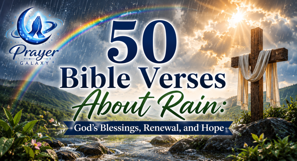 Bible Verses About Rain from Heaven