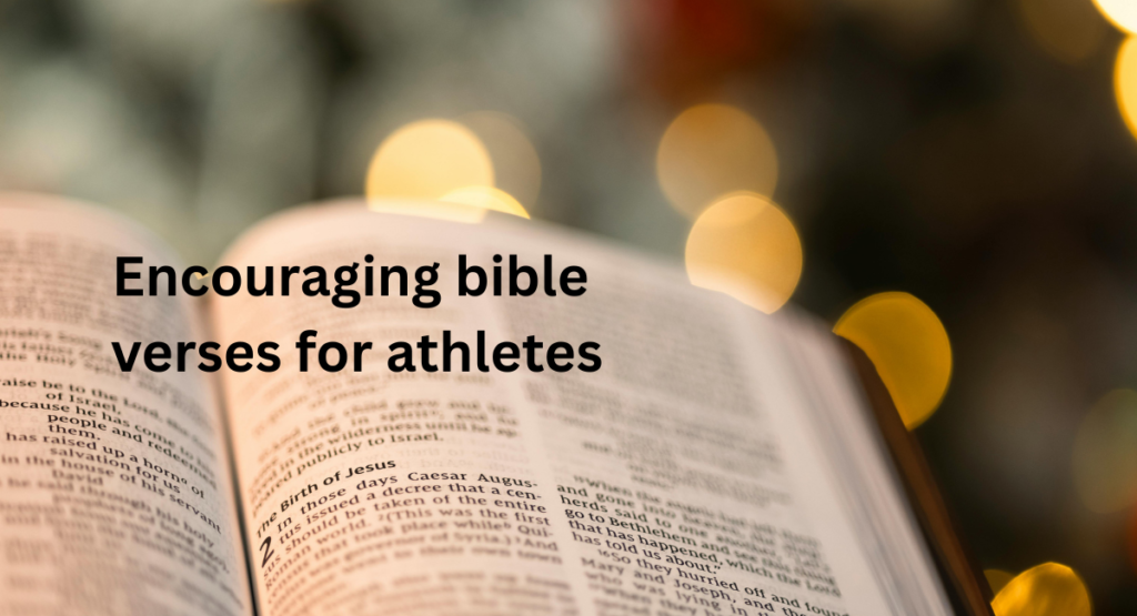 Best Bible Verses for Athletes